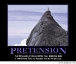 pretension