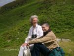 Luke and Anne in Wales