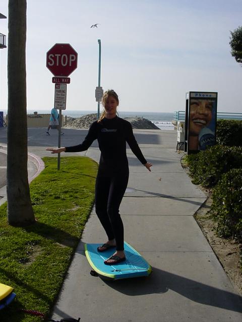 Boogie boarding