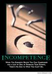 incompetence